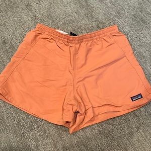 Salmon patagonia shorts